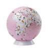 TROIKA Wildlife World Animal Distribution 25cm World English Decorative Rose White Globe, Diameter, Children's Map, Text, Tabletop, Compact, Object,