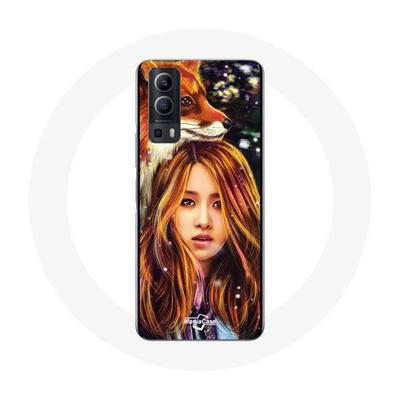 Coque Pour Vivo Y72 Blackpink Rosé Poster Fanart