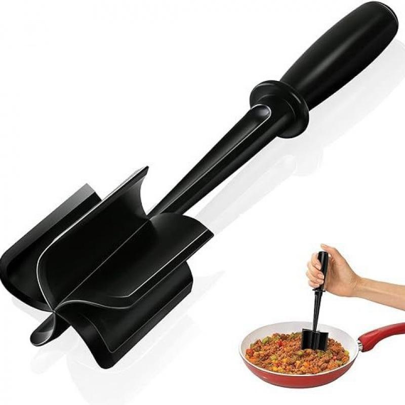 2pc Handheld Household Kitchen Meat Chopper Mixing Rice Meat Grinder Meat Masher Kitchen Tool