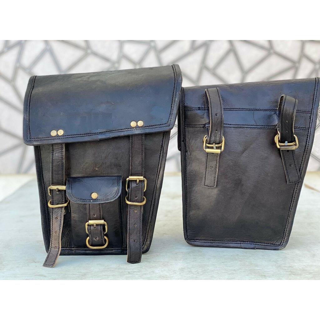 Седельные сумки, корзины для мотоциклов, две сумки, боковая сумка, кожаная сумка