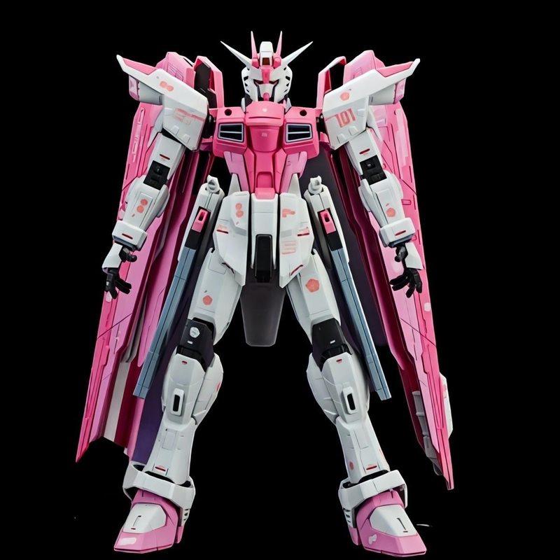 SUPA FM1/100 Statue Freedom Sakura Pink Colorway Shanghai Mech Assembly Model Kit Action Figures Desktop Ornament Boy Puzzle Toy