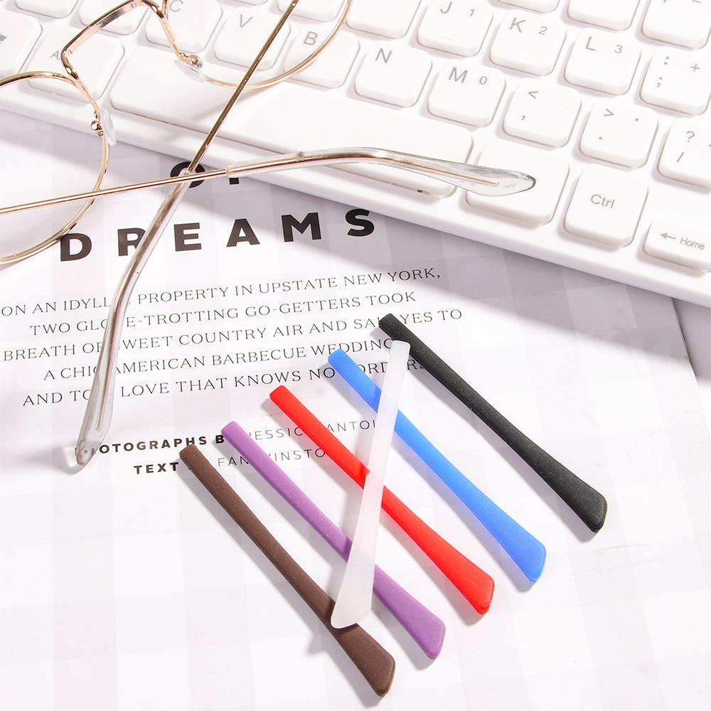 Square Grips Silicone Tubes Glasses Ear Ear Hook Temple Tips