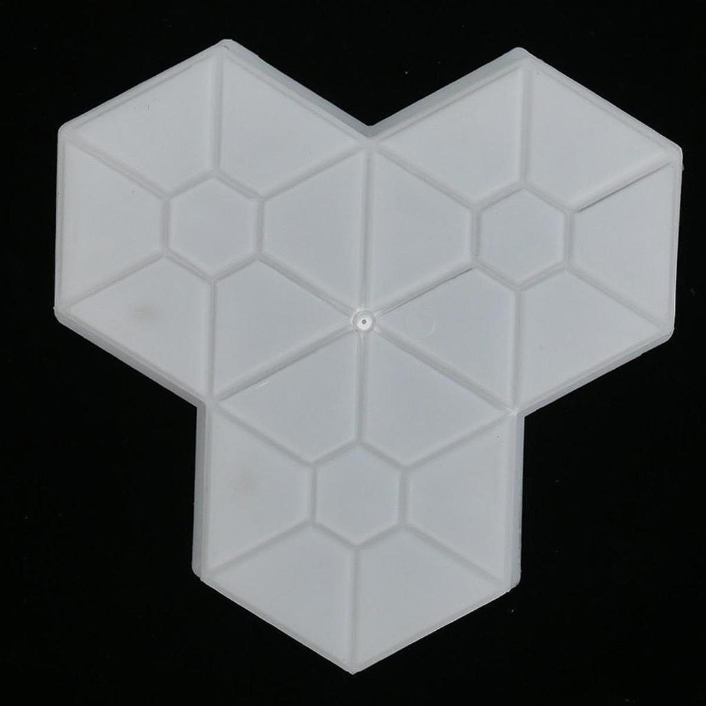 Мощение Тротуарная плитка Бетон Формовка Тротуарный камень Шестиугольный Декоративный сад