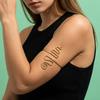 Геометрический Line Обмотанный браслет на предплечье Регулируемый Открытый браслет на предплечье Женский Простой модный аксессуар Праздничный подарок