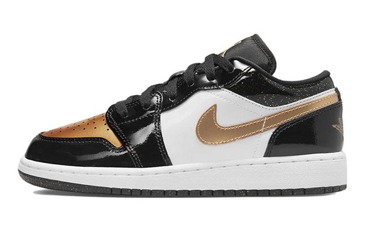 Jordan Kids Air Jordan 1 Low SE "Gold Toe" Sneakers DR6970-071