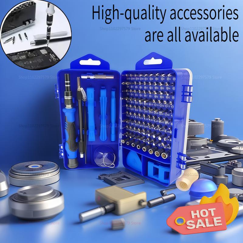 Набор многофункциональных отверток 115 в 1 для ремонта компьютера, телефона, ПК, изоляционные бытовые инструменты, обслуживание электроники