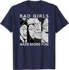 Villains Bad Girls Fashion Casual T-Shirt S-4XL Unisex