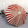 1pc Candy Stripes Automatic Open/Close Umbrella with Windproof, Functional Design, 8-Rib Sturdy Canopy, Durable Ribs,086