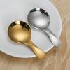 Мини-ложка из нержавеющей стали, ложка с короткой ручкой, ложка для мороженого, ложка для сухого молока для кухни, ресторана