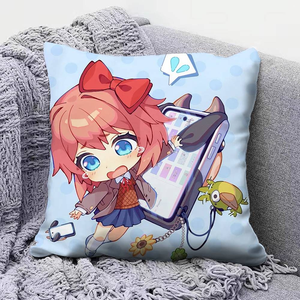 Наволочки Sayori DDLC для дома, дивана, подушек и декоративные на заказ