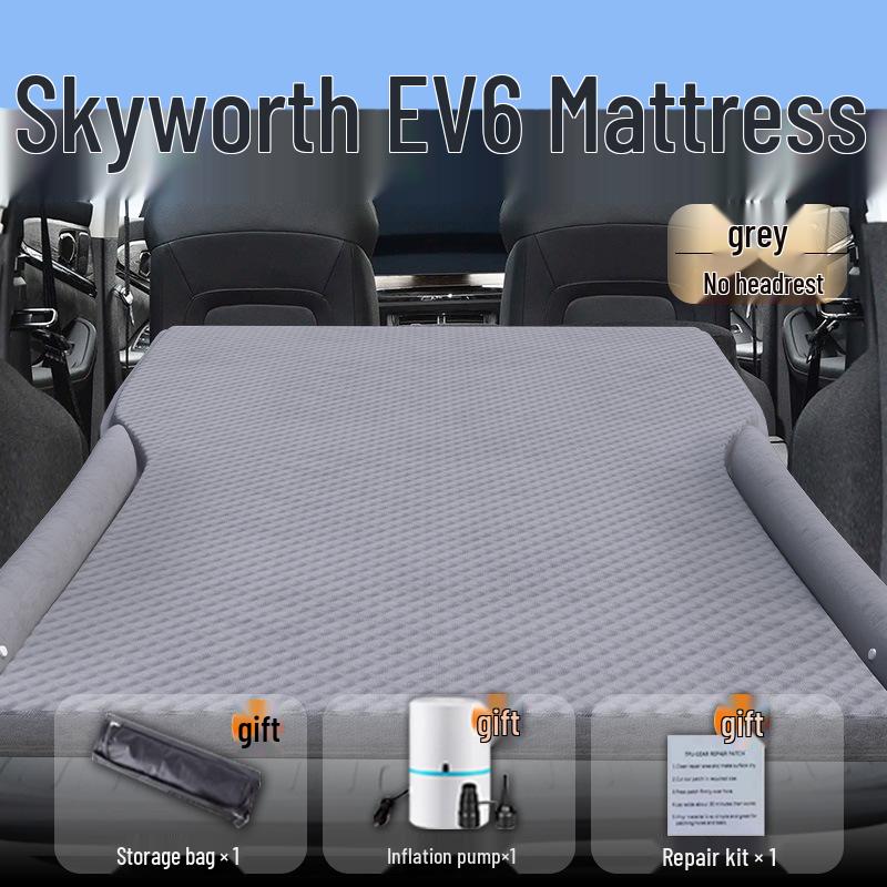 Skyworth EV6 Car Inflatable Mattress: Trunk Air Cushion Bed & Rear Seat Sleeping Pad