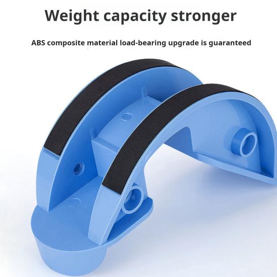 Упражнение «качалка для ног» Растяжка для икр Подошвенный фасциит Ахиллит Тендинит лодыжки Облегчение боли в голени Тренировка балансировки Растяжка мышц Наклонная доска