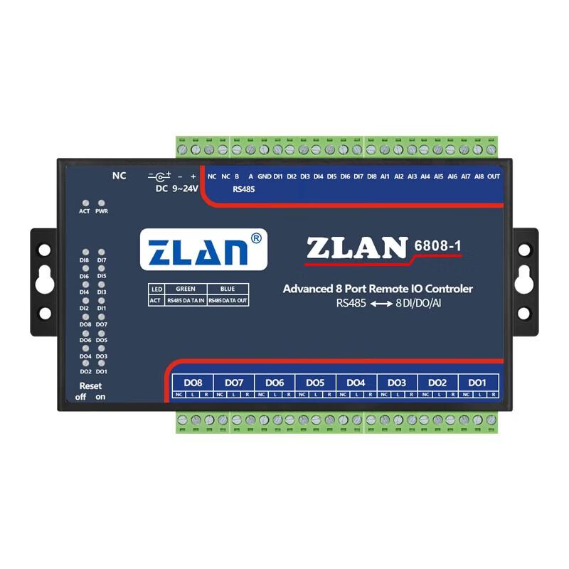 ZLAN Industrial Remote IO Module