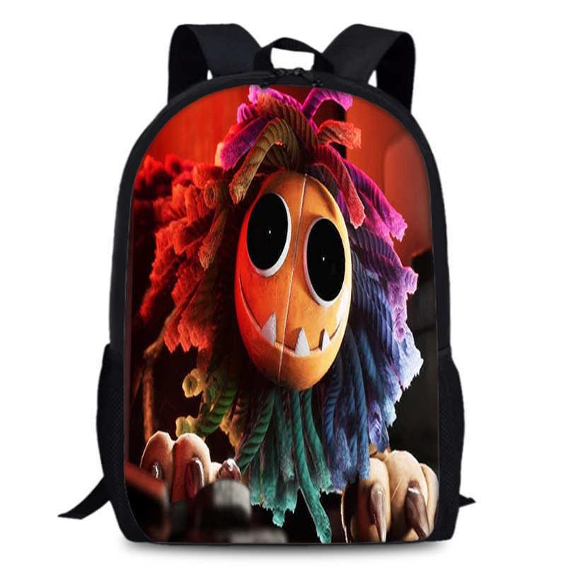 Poppy Chapter Playtime 4 Durable Bookbag 15in Laptop Anime Backpack Oxford