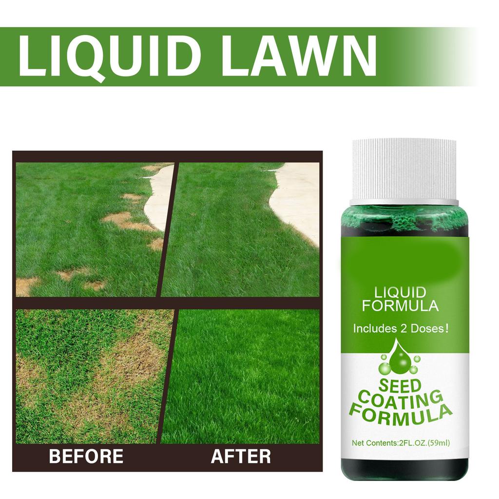 Grass Lawn Nutrient Solution 59ml Plant Growing Nutrient Hydroponic Garden Plant Fertilizer Seeding System Liquid Spray