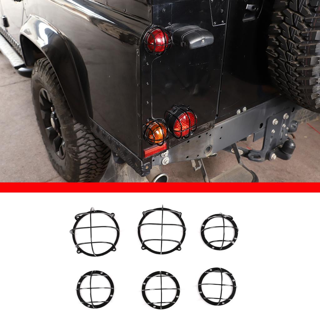 Защитный чехол для автомобильных фар, задний фонарь для Land Rover Defender 2014-автомобильный светильник, декоративный корпус, внешний