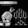 Набор бокалов для красного вина и декантер Yolo Crystal Burgundy Red