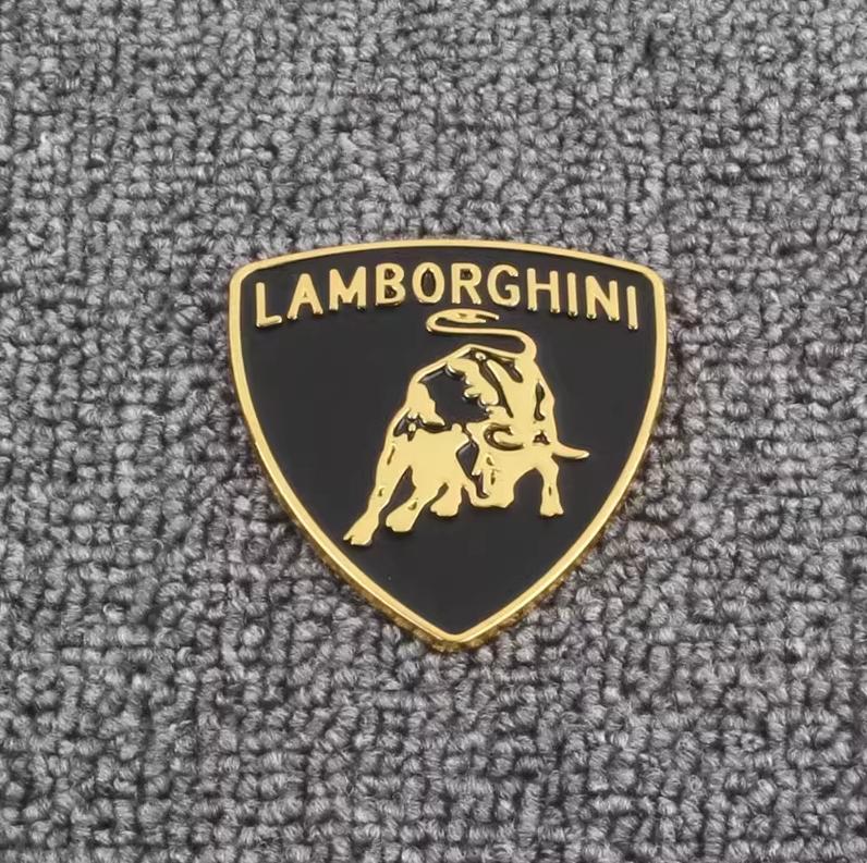 Metal Lamborghini Emblem Sticker Car Body Personality Sticker For Lamborghini LP570 LP610 Urus LP700 LP770 Gallardo Aventador VV3