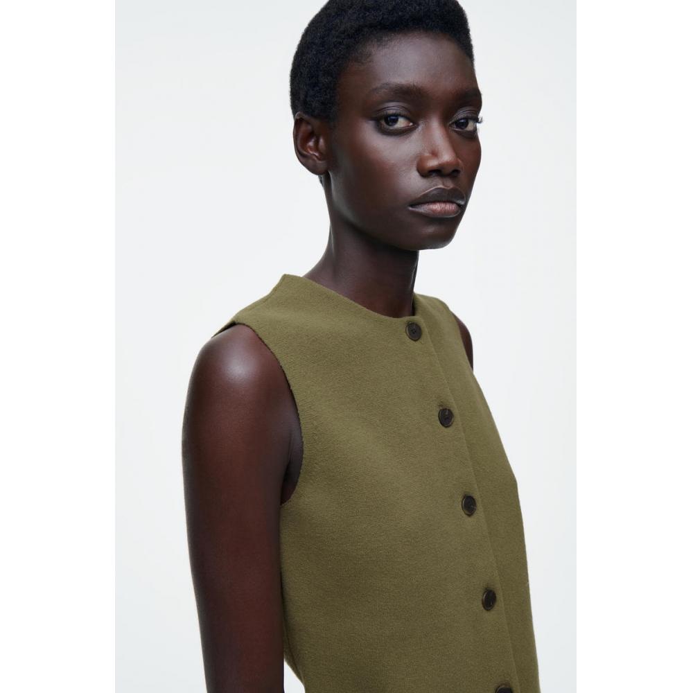 COS Жилет из японского хлопка