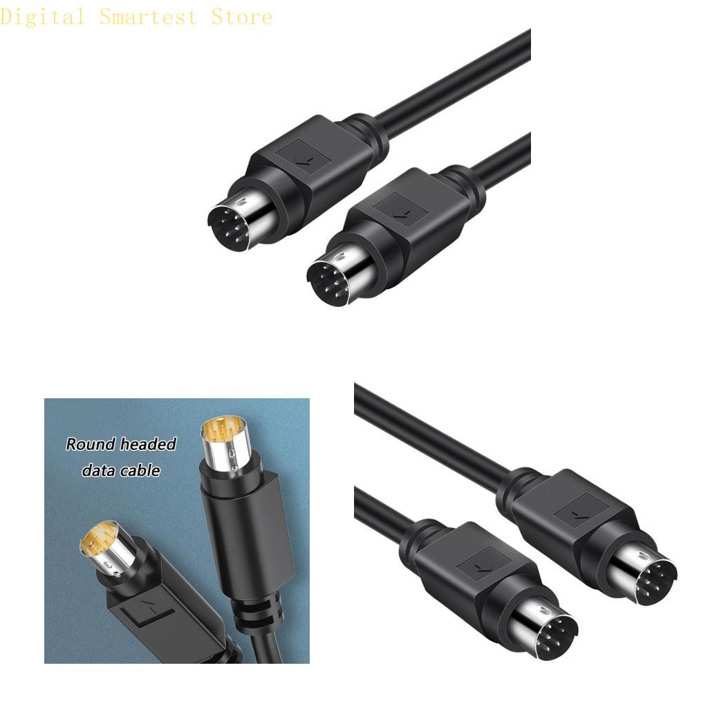 85AA MD8 8PIN Full Copper PLC Servo Programmer Cable Male To Male/Male To Female 1M/2M Industrial Data Transmission Line