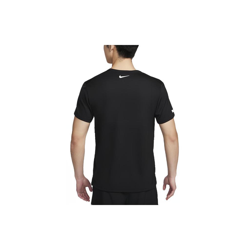 New Nike Dri Fit T Shirt Men's Black FN3052-010