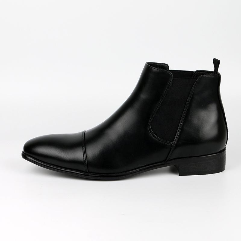 Plus-size Men's Shoes Vintage Chelsea Men's Boots Autumn Spring Men Ankle Boots D607