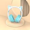 Милые Bluetooth-наушники с кошачьими ушками для детей – Для онлайн-уроков, музыки, стриминга, киберспорта с креативным дизайном (5,3)