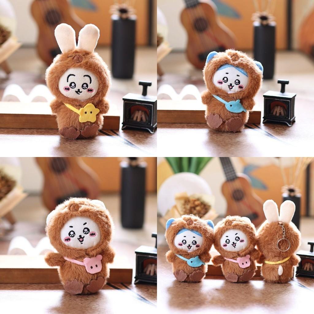 Hatchi Capybara Usachi Keychain Stuffed Plush Doll Toy For Decor Collectors