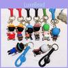 Stylish One Piece Keychain For Luffy Nami Sanji Zoro Fans Durable Silicone Accessory