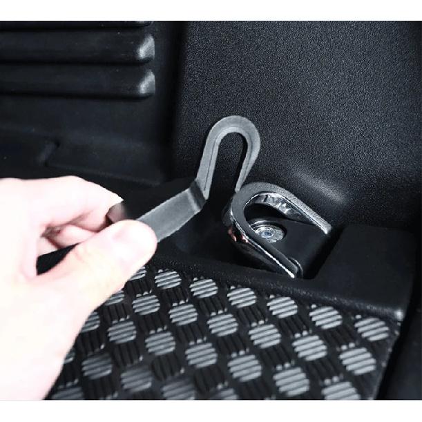 Для Land Rover Defender 90 110 -2024 Автомобильная сетчатая сумка в багажник Фиксированная сетчатая сумка для хранения Хранение в багажнике Модификация