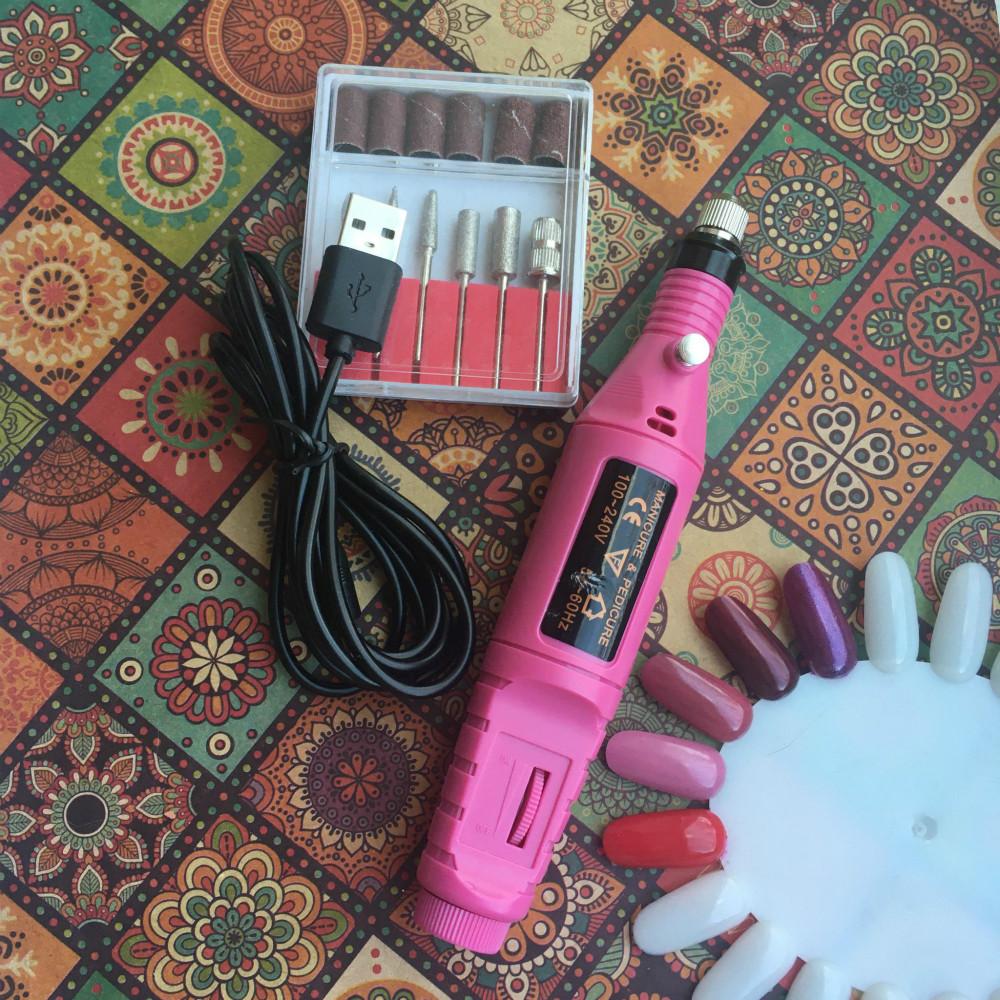 Электрическая дрель для ногтей, аппарат для маникюра, фрезы, электрическая шлифовальная машинка для ногтей, педикюр, маникюрный набор