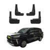 4PCS Car Mud Flaps Splash Guards Mudguards Car Mud Flaps Compatible with Toyota Veloz 2021 2022 2023 2024
