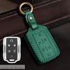 Genuine Leather Car Key Case & Creative Keychain for GMC Pickup