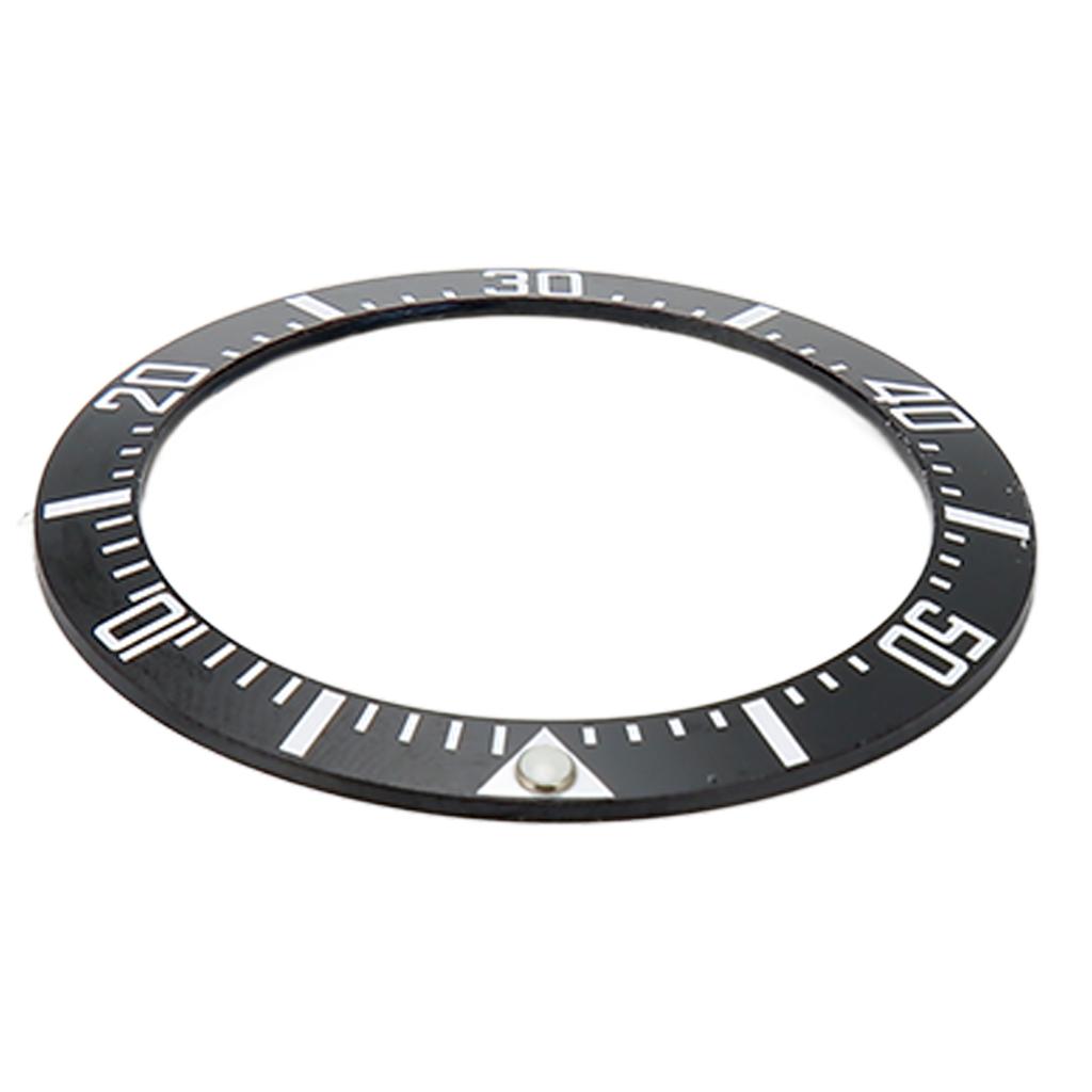 Watch Bezel Insert 40mm Ceramic Watch Bezel Ring Repair Replacement Accessory for Watchmaker