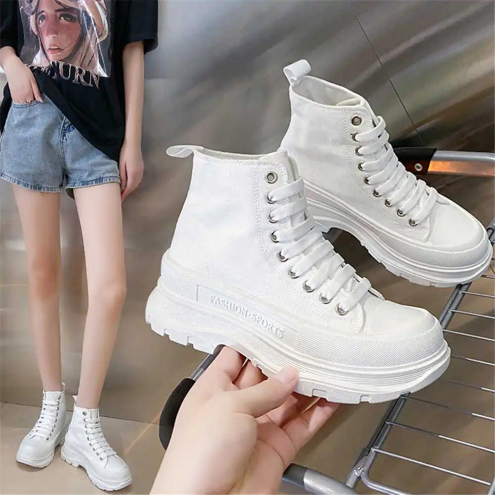 Fashion Flatform Thin Heel Platform Woman Shoes Black And Heels Fashion Trainers Sneakers Sports Super Comfortable Boty Clearance
