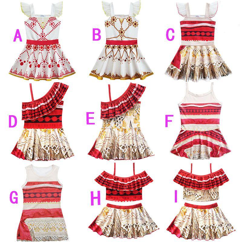 Очаровательное детское платье принцессы Моаны в гавайском стиле для незабываемых вечеринок и веселья