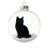 Кристальный шар с кошкой Украшение Кошка Однотонный шар DIY Год Креативные сменные колпачки Акрил Новый Рождественский подвес Ba R4Z6