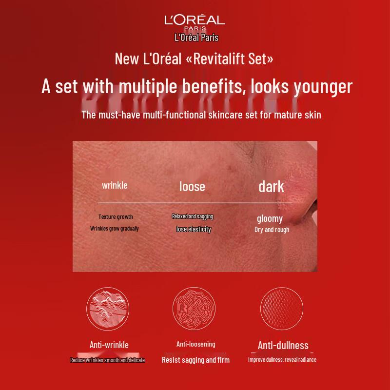 L'Oréal Revitalift Anti-Aging Skincare Gift Set