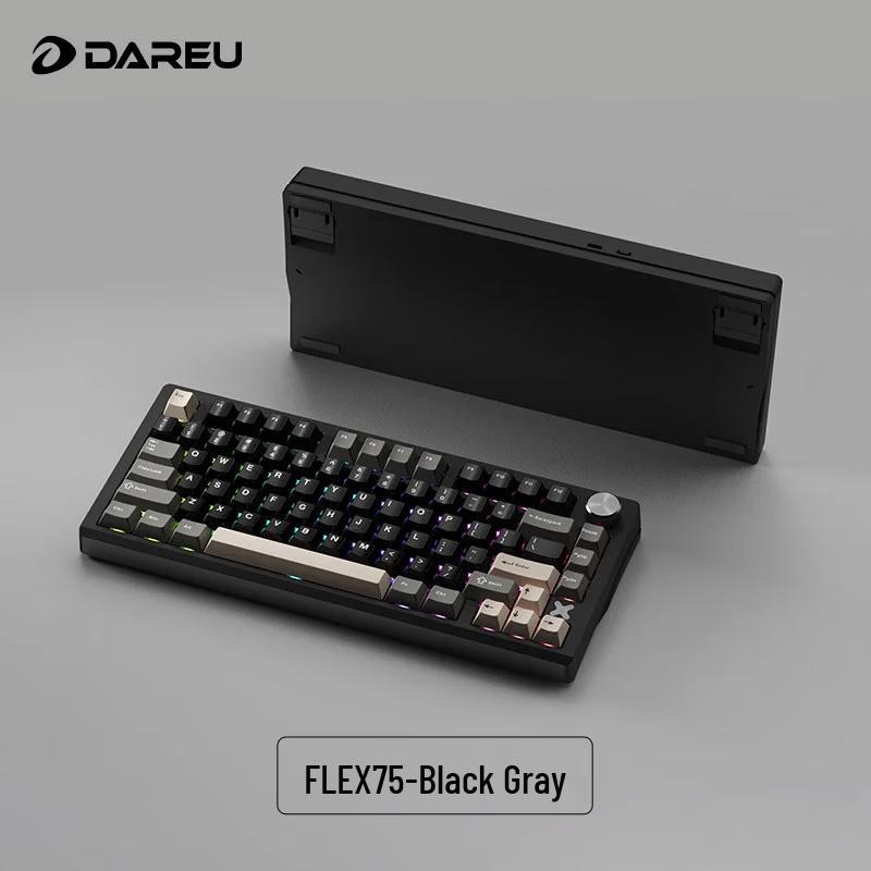 Трехрежимная механическая игровая клавиатура Dareu FLEX75 Custom с возможностью горячей замены