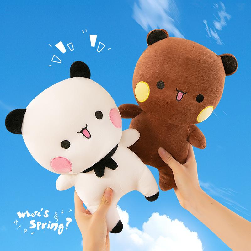 Genuine Cute Bubu And Dudu Panda Plush Toys Cute Panda Yier Dolls Pillows Children'S Gifts Collection Kawaii Plush Doll Toy