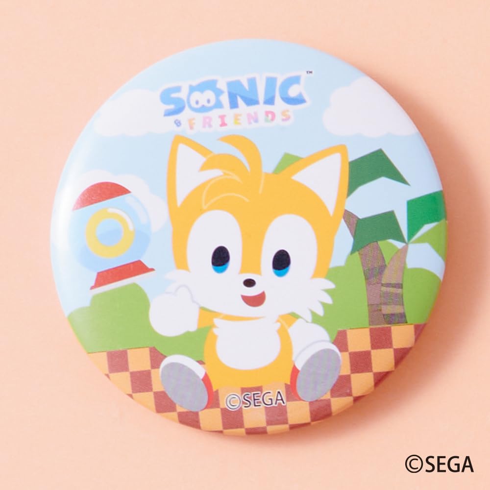 Набор значков для банок SEGA Fave SONIC FRIENDS Original BOX 1BOX 16 Всего 16 типов = штук,