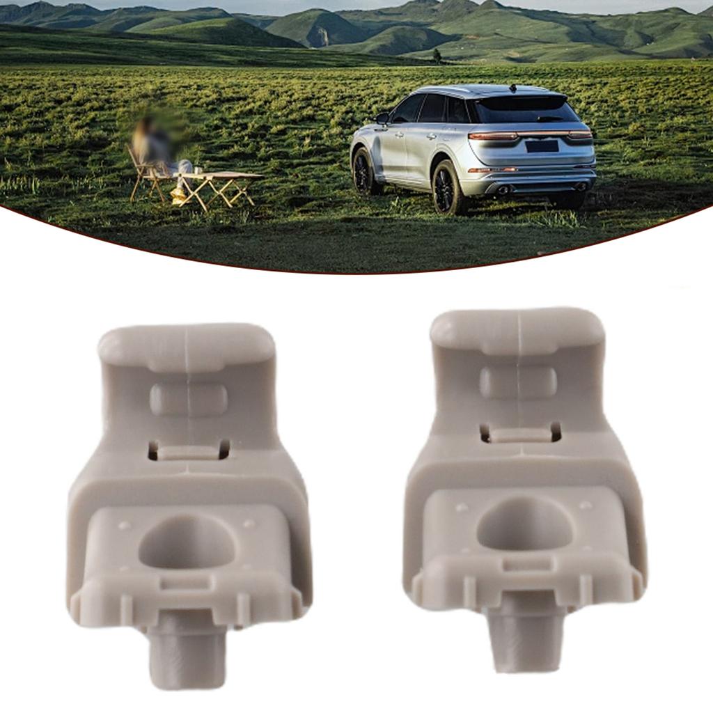 Клипсы для солнцезащитного козырька 2 шт., совершенно новые серые пластиковые винты на крючок для солнцезащитного козырька 1130993-00-A 113099300A 1130993 00 A