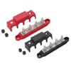 2pcs 4 Post Power Distribution Terminal Busbar Block M10 for 12‑48V Trucks RVs Boats Trailers