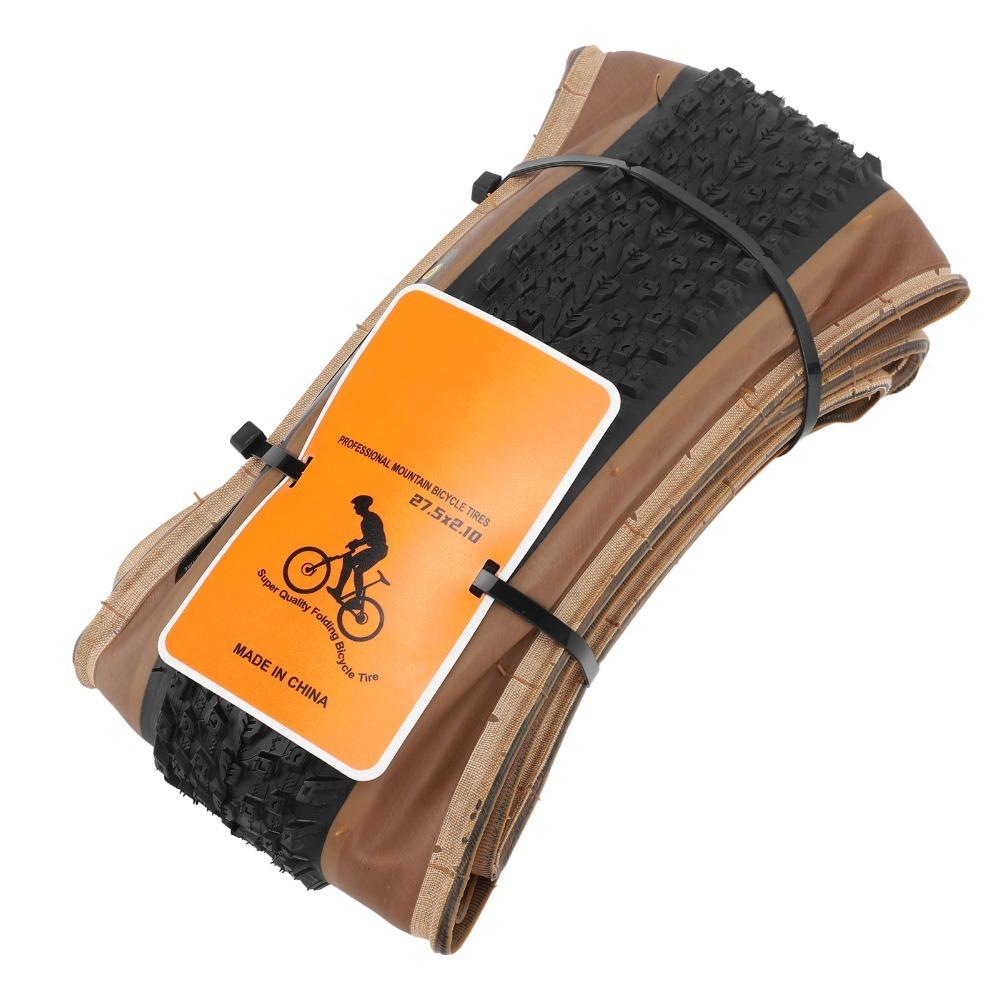 27.5 X 2.1 Inches Mountain Bike Outer Tire Rubber Bike Tire Replacement  Gravel Road Riding