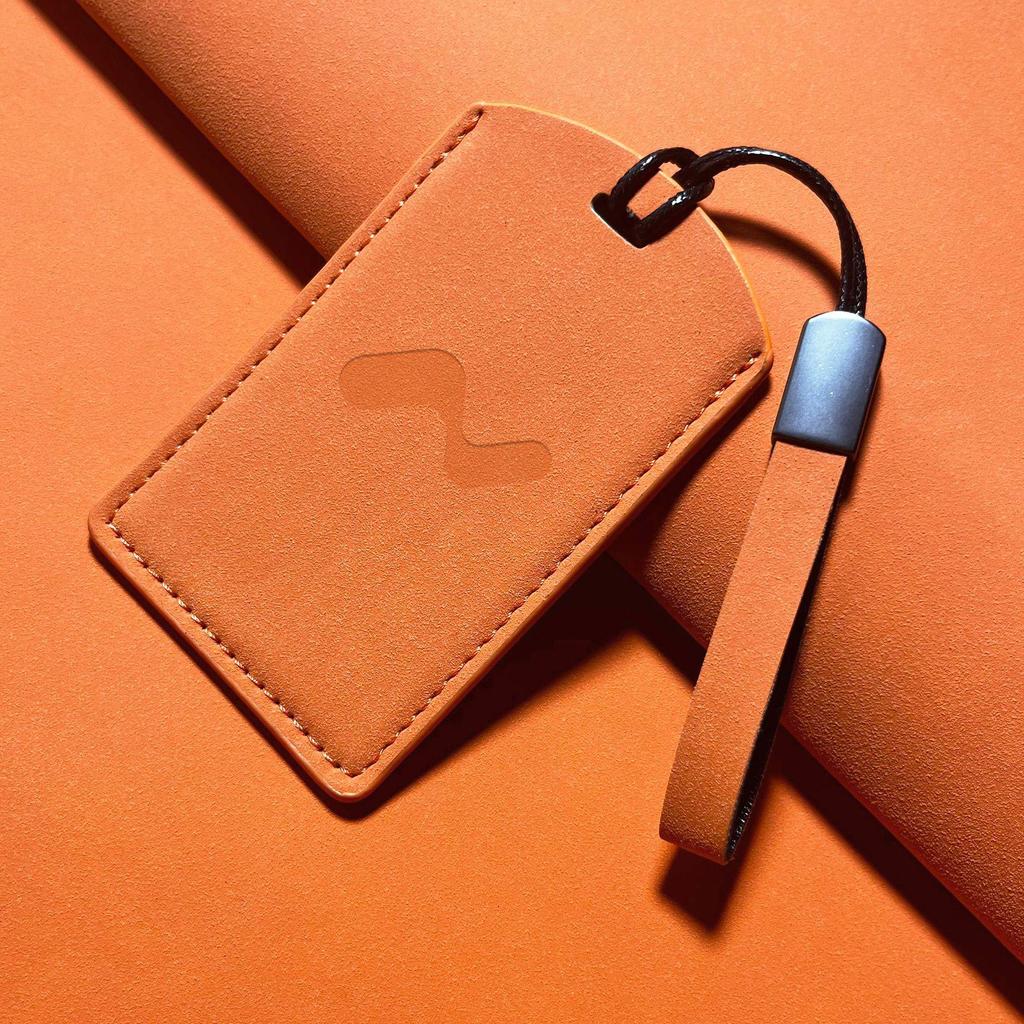 Ключница Lydo для автомобиля Nio - NFC-индукция на новой энергии, Защитный чехол из замши с ремешком