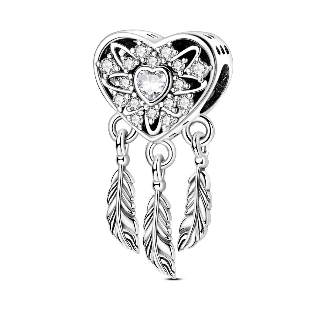 New Charms Copper Sun Windmill Carriage Owl Bead Fit Original Pendant Bracelet Diy For Woman Jewelry