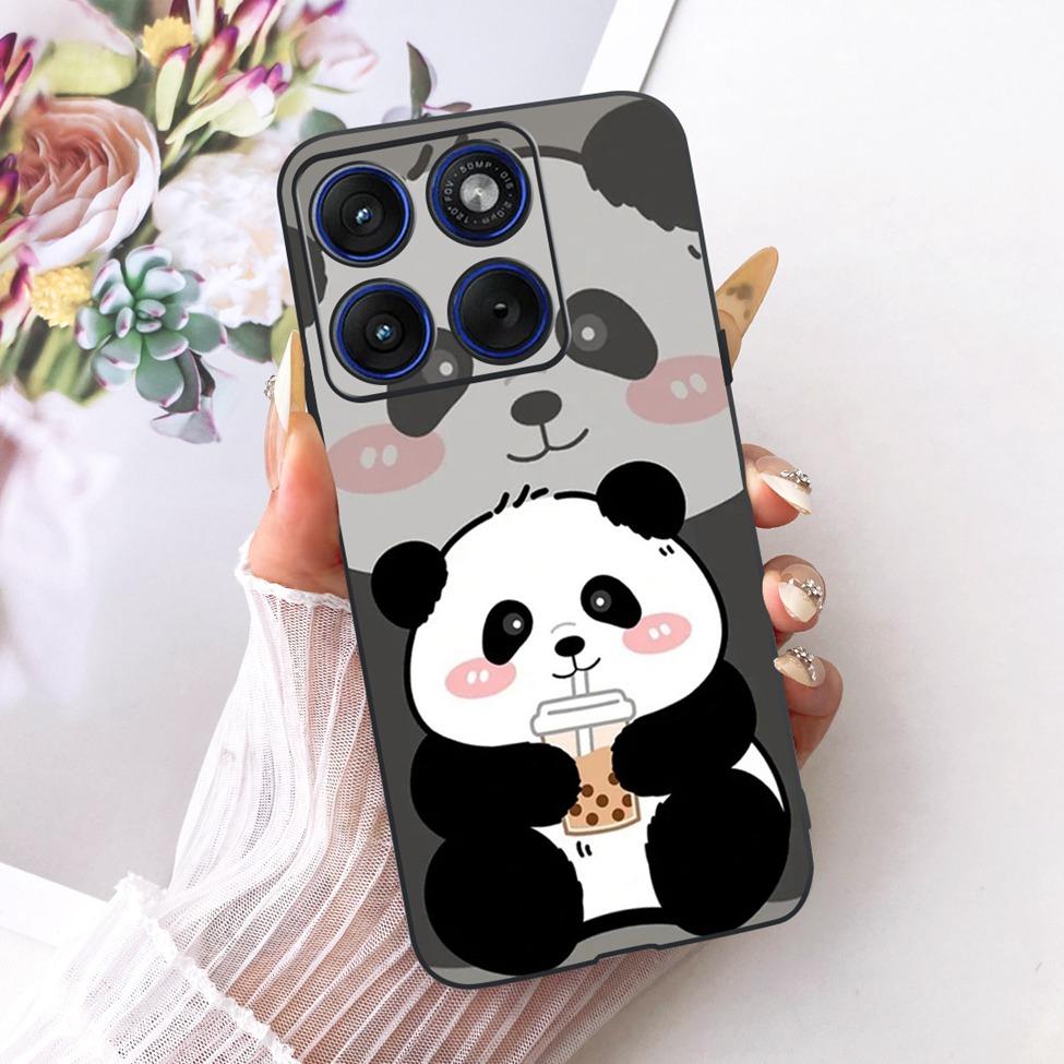 For Motorola XT2601-2 Casing For Motorola Edge 70 Cover Aesthetic Fashion Butterfly Cute Cat Cool Painted Soft Phone Case