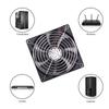 120mm Adjustable Speed Case Fan 220V 240V Fan 2750RPM and Protective Grill for PC and Electronics Cooling