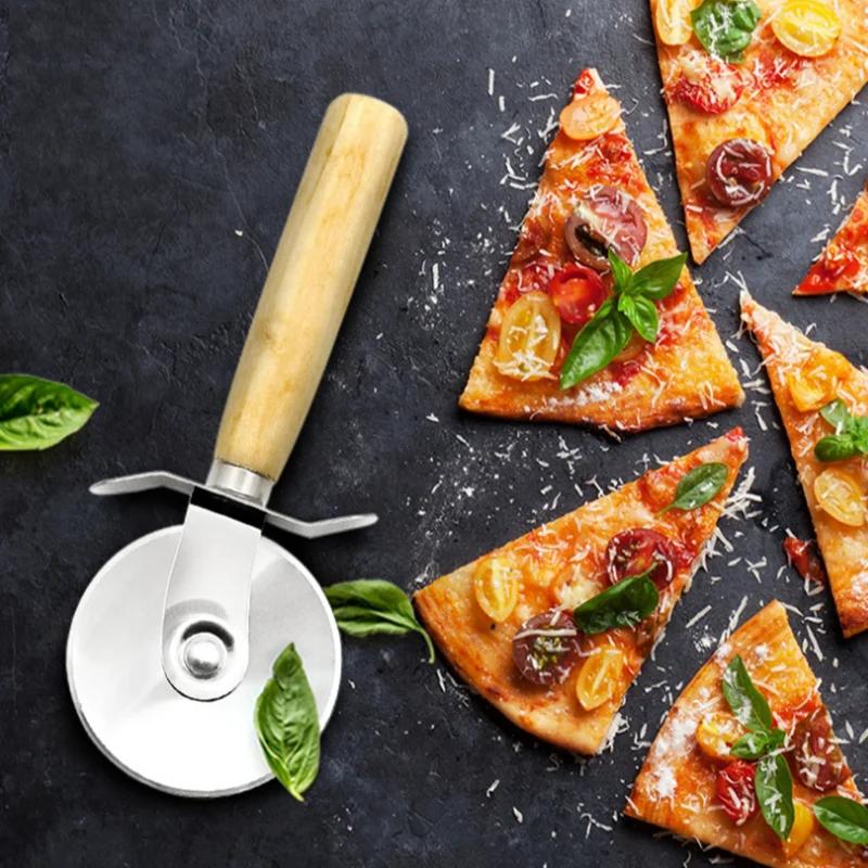 Аксессуары для пиццы в духовке Режущий диск Принадлежности для выпечки Нож для пиццы из нержавеющей стали Кондитерские изделия и принадлежности для выпечки Лопатка для нарезки