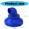Multi Purpose Swimming Pool Inlet Nozzle 360 Degree Rotation Nozzle Plastic Pool Equipment Replacement Pool Nozzle